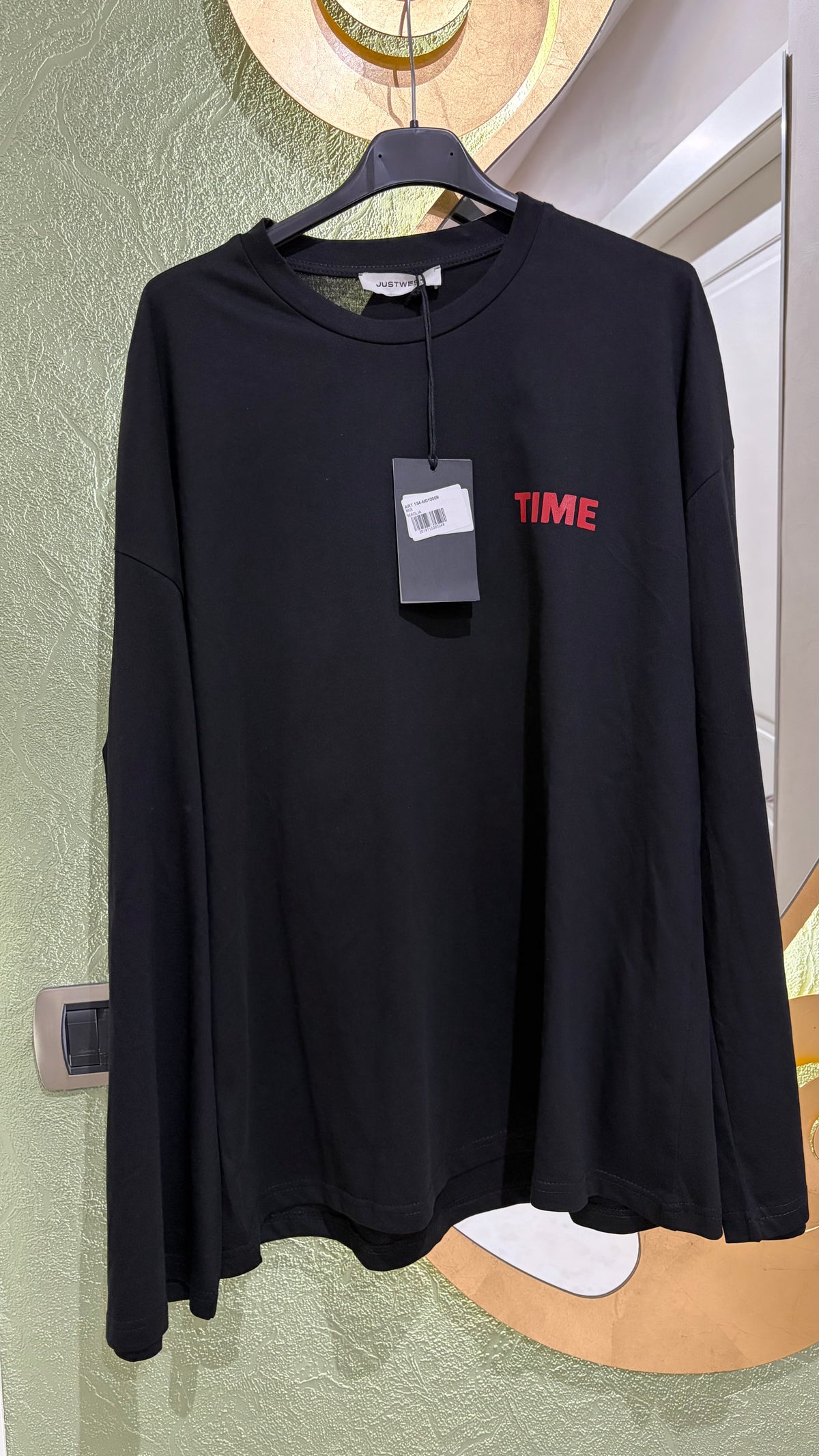 Maglia oversize maniche lunghe Good Things Take Time - foto 9